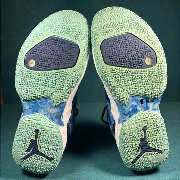 Size 8.5 - Men’s Nike Jordan Why Not Zer0.4 blue shoes main image 4